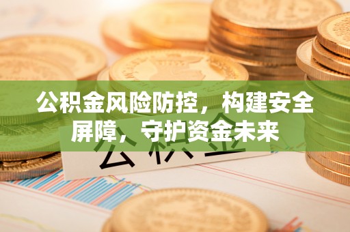 五台公积金风险防控，构建安全屏障，守护资金未来